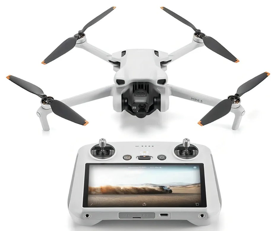 Drone Dji Mini 3 Fly More Combo (com Tela) Dji033 Cinza