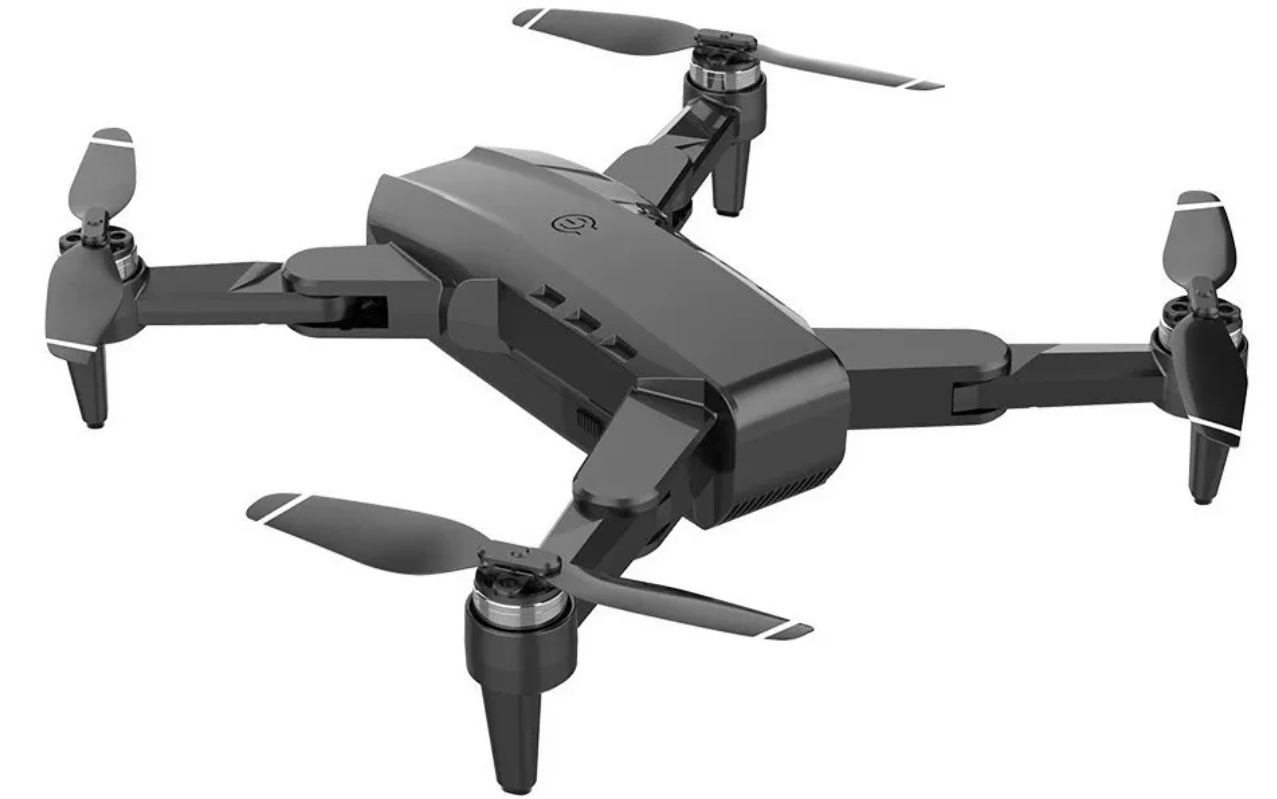 Mini drone Lyzrc L900 Pro com dual câmera 4K preto 5GHz 1 bateria