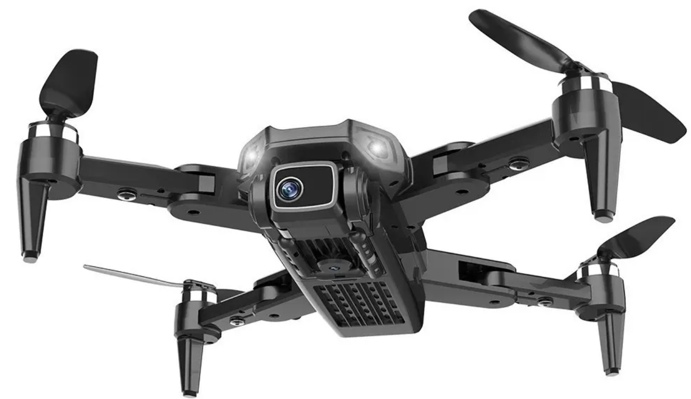 Mini drone Lyzrc L900 Pro com dual câmera 4K preto 5GHz 1 bateria